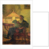 Leo Tolstoy reading by Anonymous
