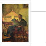 Leo Tolstoy reading by Anonymous