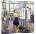 Womens workshop at the Sevkabel Factory by Anonymous
