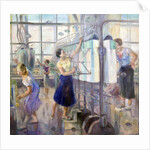 Womens workshop at the Sevkabel Factory by Anonymous