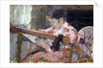 Lydia at a Tapestry by Anonymous
