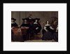 The governors and governesses of the Old Men and Womens home in Amsterdam by Anonymous