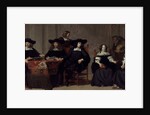 The governors and governesses of the Old Men and Womens home in Amsterdam by Anonymous