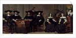 The governors and governesses of the Old Men and Womens home in Amsterdam by Anonymous