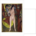 Nude from the Back with Mirror and Man by Anonymous