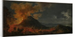 The eruption of Vesuvius by Anonymous