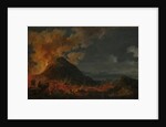 The eruption of Vesuvius by Anonymous