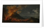 The eruption of Vesuvius by Anonymous