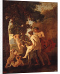 Venus, Faun and Putti by Anonymous