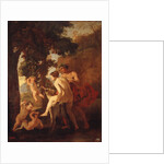 Venus, Faun and Putti by Anonymous