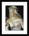 Idealized Portrait of a Courtesan as Flora by Anonymous