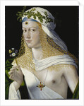 Idealized Portrait of a Courtesan as Flora by Anonymous