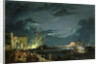 Nocturne with the Festa del Redentore by Anonymous