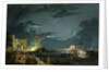 Nocturne with the Festa del Redentore by Anonymous