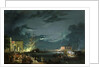 Nocturne with the Festa del Redentore by Anonymous