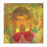 Self-portrait. Sketch for a fresco painting by Anonymous