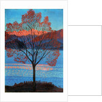 Landscape at the First Rays of Sun by Anonymous