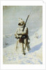 Soldier in the snow (All quiet on the Shipka Pass) by Anonymous