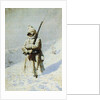 Soldier in the snow (All quiet on the Shipka Pass) by Anonymous