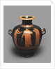 Hydria (Kalpis) with a Depiction of a Scene in Gynaeceum. Attic pottery by Anonymous