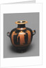 Hydria (Kalpis) with a Depiction of a Scene in Gynaeceum. Attic pottery by Anonymous
