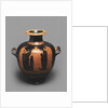Hydria (Kalpis) with a Depiction of a Scene in Gynaeceum. Attic pottery by Anonymous