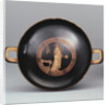 Kylix. A Woman with a Mirror. Attic pottery by Anonymous