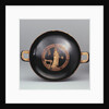 Kylix. A Woman with a Mirror. Attic pottery by Anonymous