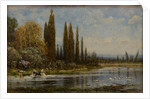 Washerwomen in Vichy by Anonymous