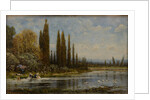 Washerwomen in Vichy by Anonymous