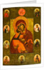 The Virgin of Vladimir with Selected Saints by Anonymous
