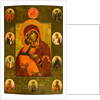 The Virgin of Vladimir with Selected Saints by Anonymous