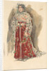 Spring. Costume design for the theatre play Snow Maiden by Alexander Ostrovsky by Anonymous