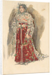 Spring. Costume design for the theatre play Snow Maiden by Alexander Ostrovsky by Anonymous