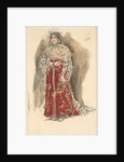 Spring. Costume design for the theatre play Snow Maiden by Alexander Ostrovsky by Anonymous