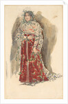 Spring. Costume design for the theatre play Snow Maiden by Alexander Ostrovsky by Anonymous