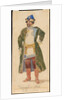 Mizgir. Costume design for the theatre play Snow Maiden by Alexander Ostrovsky by Anonymous