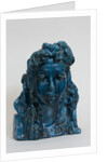 Girls head with a garland by Anonymous