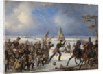 The Battle of Golymin on 26 December 1806 by Anonymous