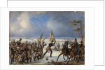 The Battle of Golymin on 26 December 1806 by Anonymous