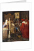 Alexander Nevsky Receiving Papal Legates by Anonymous