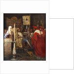 Alexander Nevsky Receiving Papal Legates by Anonymous