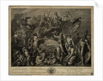 Allegory on the accession to the throne of Emperor Alexander I by Anonymous