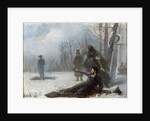 Duel between Alexander Pushkin and Georges dAnthès by Anonymous