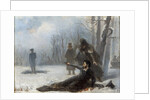 Duel between Alexander Pushkin and Georges dAnthès by Anonymous