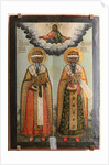 Saints Gurias of Kazan and Varsonofius of Tver by Anonymous