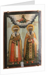 Saints Gurias of Kazan and Varsonofius of Tver by Anonymous