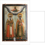 Saints Gurias of Kazan and Varsonofius of Tver by Anonymous