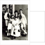 Elena Ivanovna Nabokova with children Sergei, Olga, Elena and Vladimir by Anonymous