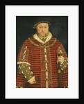 Portrait of King Henry VIII of England by Anonymous